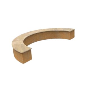 BANC MASSIF COURBÉ
