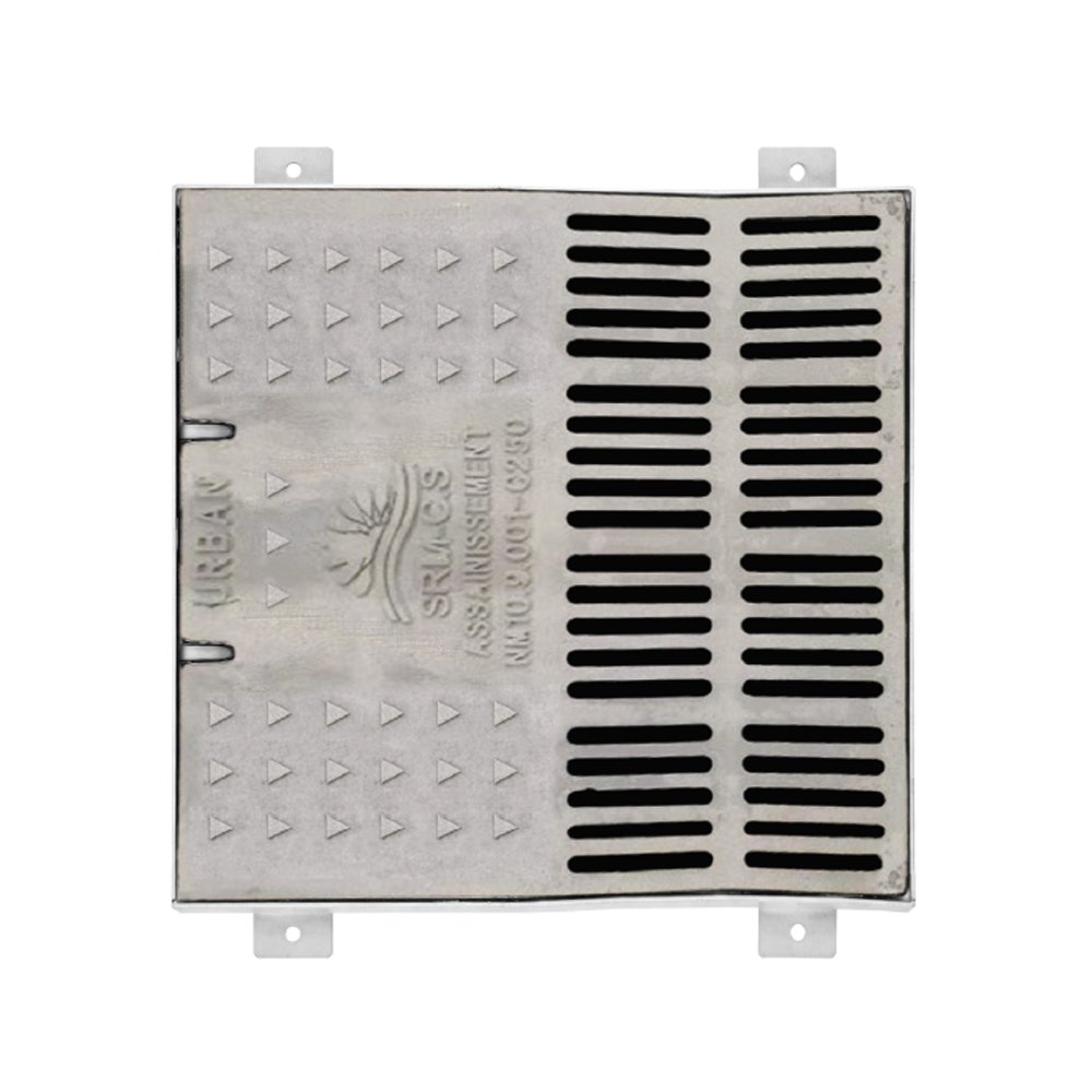 cadre en ag et tampon-grille