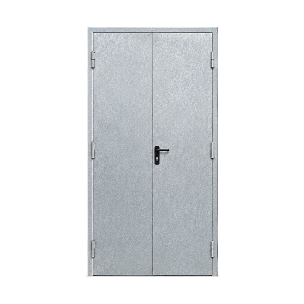 porte en acier galvanisé