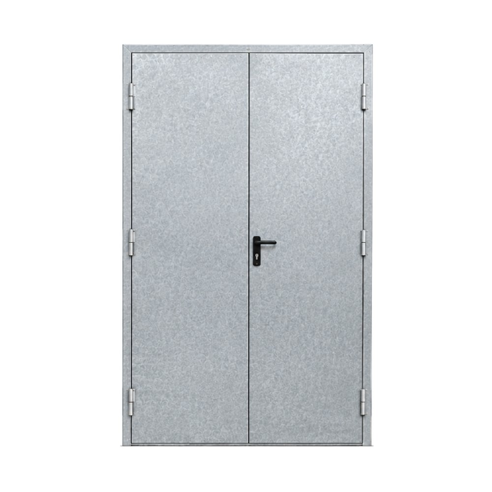 porte en acier galvanisé